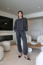 Inna Manoli dark grey hoodie