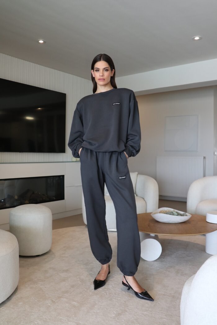 Inna Manoli dark grey hoodie - Image 1