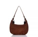 Taba suede halfmoon