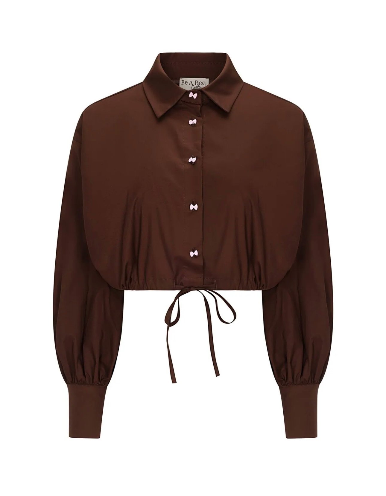 Screenshot Brown pink bow shirt - Image 4
