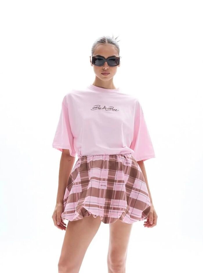 Baby pink be a bee tshirt - Image 1
