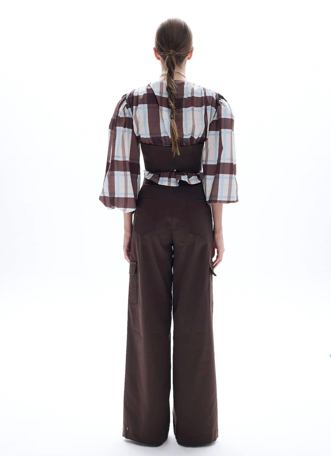 Screenshot Brown cargo Pant - Image 3