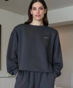 Inna Manoli dark grey hoodie - Image 2