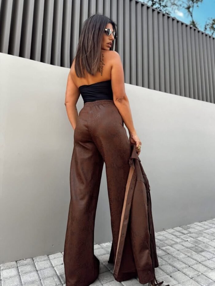 Brown snake print set - Image 2