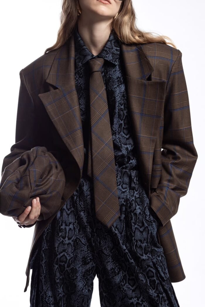 Amelia plaid blazer - Image 2