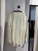 Off white blouse knitted - Image 3