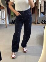 Blue denim with strass hearts - Image 3