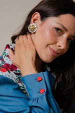 BAROQUE BLOOM EARRINGS - Image 2