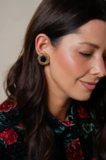 DARK DAHLIA EARRINGS - Image 2