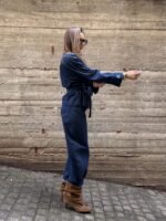 Dark blue denim jacket - Image 2