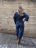 Dark blue denim jacket - Image 3