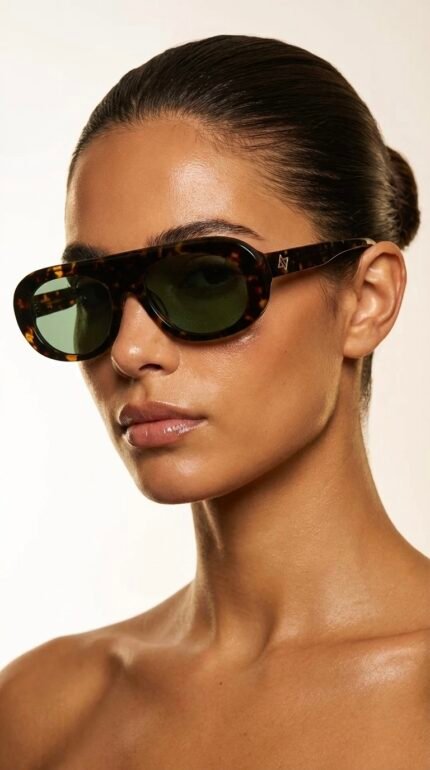 Γυναικεία γυαλιά ηλίου AV Sunglasses Lexi Brown Green, κομψό αξεσουάρ για το καλοκαίρι. - View 2