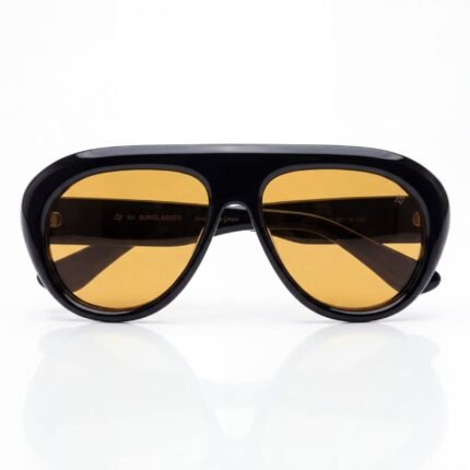 Γυναικεία γυαλιά ηλίου AV Sunglasses Lyra Black Orange, μαύρα με πορτοκαλί λεπτομέρειες, από τη συλλογή AV Sunglasses. - View 2