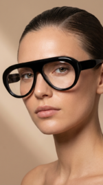 Avsunglasses Lyra black clear