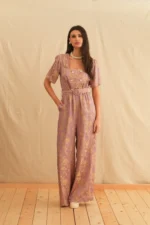 Georgina Trikogia | Melissa Jacquard Jumpsuit