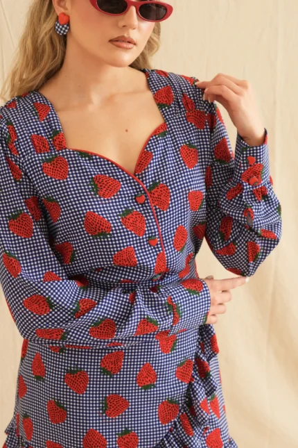 Georgina Trikogia "Sweet Belle Vintage Shirt" - vintage πουκάμισο για γυναίκες, ιδανικό για κάθε περίσταση. - View 2