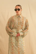 Georgina Trikogia | Golden Mint Oversized Shirt - Image 2