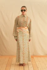 Georgina Trikogia | Golden Mint Skirt - Image 2