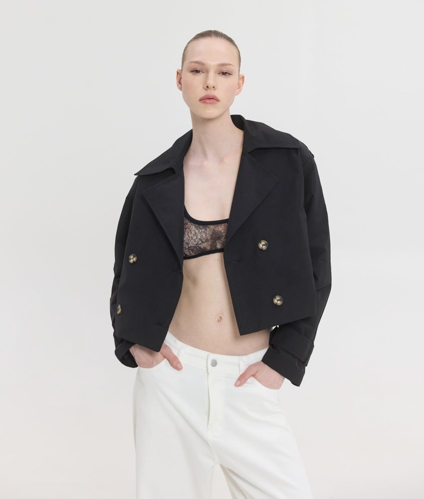 IMG_3190 Sunsetgo Celestia Trench Coat - Μπεζ καμπαρντίνα γυναικεία από τη Sunsetgo, ιδανική για κομψές εμφανίσεις.