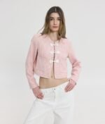 Sunsetgo Lucie Jacket Pink - Ροζ μπουφάν της Sunsetgo, ιδανικό για κάθε εμφάνιση, διαθέσιμο στο Felicia Concept στα Χανιά.