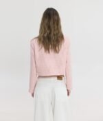 Sunsetgo Lucie Jacket Pink - Ροζ μπουφάν της Sunsetgo, ιδανικό για κάθε εμφάνιση, διαθέσιμο στο Felicia Concept στα Χανιά. - View 3