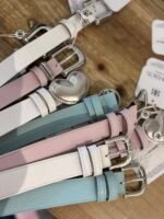 Combos | Belt Leather “Combos” Buckle ciel - Image 2