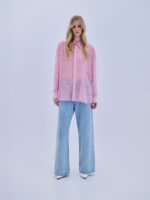 Combos Pink Shirt Hearts: Ροζ πουκάμισο με καρδιές, ιδανικό για στυλάτες εμφανίσεις, από τη συλλογή Combos.