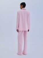 Combos | Trouser Gold Button Flare: κομψή χρυσή παντελόνα με κουμπιά από την Combos, ιδανική για επίσημες εμφανίσεις. - View 3