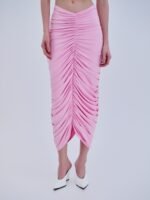 Combos Skirt Maxi Gather: Εντυπωσιακή μάξι φούστα με πιέτες από την Combos, ιδανική για εκλεπτυσμένες εμφανίσεις. - View 2