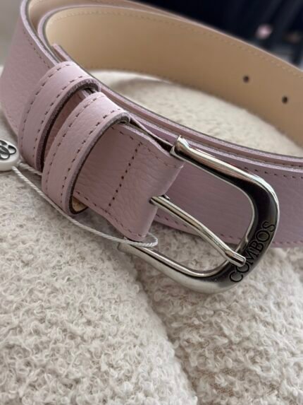 Combos | Belt Leather “Combos” Buckle pink
