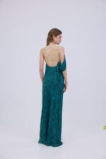 Printed Chiffon Maxi Dress της Studio 83 - Μάξι αέρινο φόρεμα με εντυπωσιακό σχέδιο. - View 3