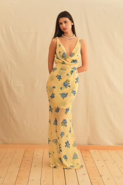 Trikogia  | Daphne Draped Dress