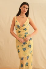 Trikogia  | Daphne Draped Dress - Image 3