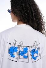 Wanderlust | white Polaroid T-shirt - Image 3