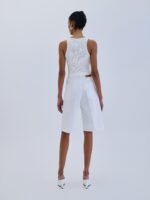 Combos | white denim Bermuda - Image 3