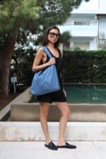 Inna Manoli | Jean tote bag