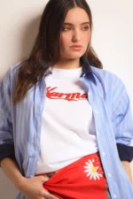 Bee me | karma white Tshirt
