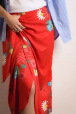 Bee me | red wrap Rosie skirt - Image 4