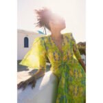 Mersevi | coral garden maxi dress - Image 2