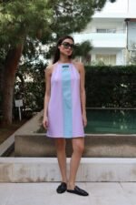 Inna Manoli | purple denim dress - Image 2