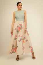 Bee me | daisy dress (ivory/green)