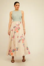Bee me | daisy dress (ivory/green) - Image 2
