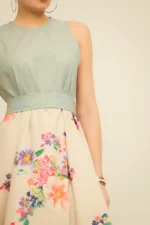 Bee me | daisy dress (ivory/green) - Image 3
