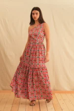 Georgina Trikogia | Poppy One Shoulder Maxi Dress