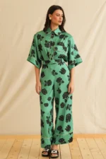 Georgina Trikogia | Black Juliet Short Sleeve Shirt - Image 3