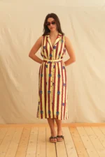 Georgina Trikogia | Scallop Midi Dress