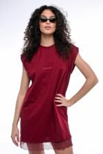 Wanderlust | wine lace dress