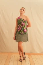 Georgina Trikogia | Jardin One Shoulder Mini Dress
