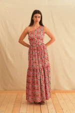 Georgina Trikogia | Poppy One Shoulder Maxi Dress - Image 2