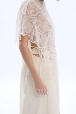 Be A Bee | Patricia Lace Top Ivory - Image 2
